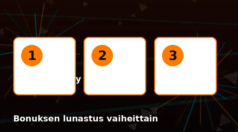 Smasha Kasino bonuksen lunastus kolmessa vaiheessa: rekisteröidy, talleta, lunasta